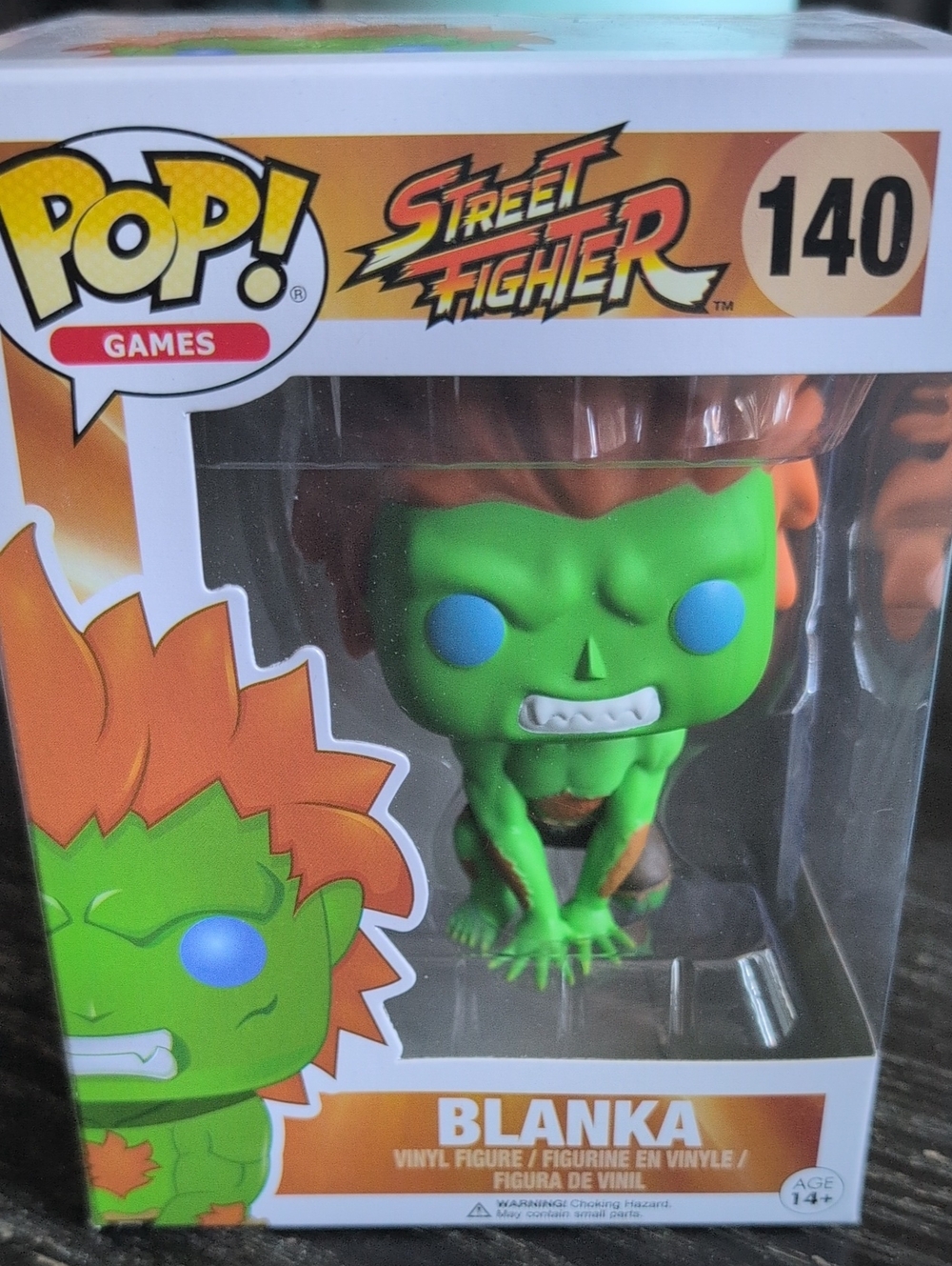 Funko Blanka Vinyl Figure - Green and Orange